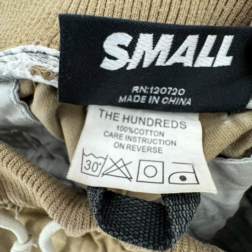 THE HUNDREDS Work Pants‎ Mens Small Drawstring Joggers Heavy Duty Y2K Streetwear